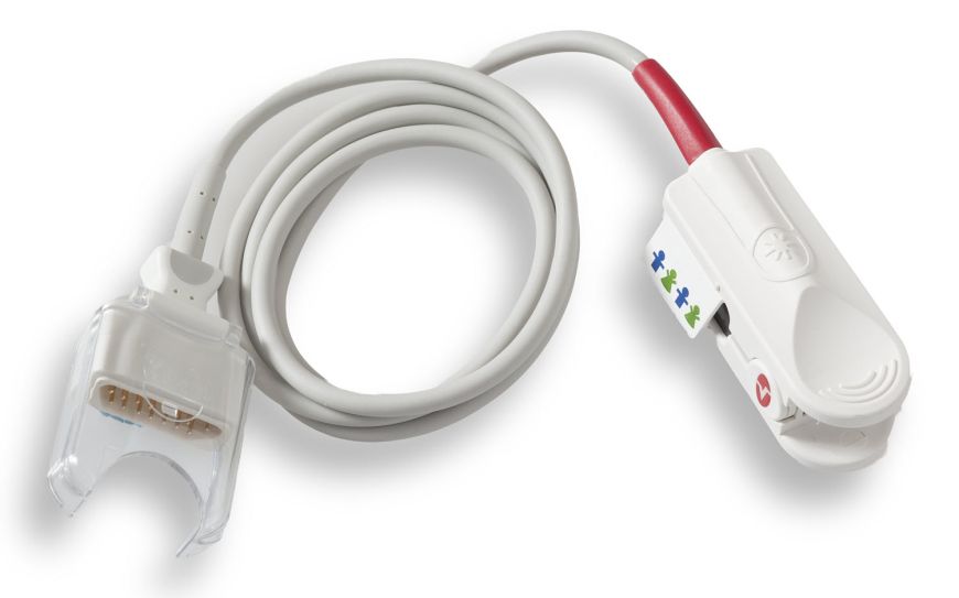 Rainbow DCIP, Pediatric Reusable Sensor, SpO2/SpCO/SpMet, 3 ft M 