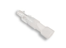 MAINSTREAM - SINGLE PATIENT USE PEDIATRIC ADULT AIRWAY ADAPTER WITH MOUTHPIECE (10 PER BOX)