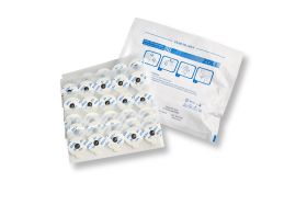 Lt40 ECG Small 1.5"  Round Electrodes, 6 Strips of 5 Per Pouch/600 Per Case
