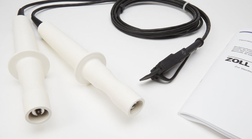 Autoclavable Handle Assembly Without Switch - ZOLL