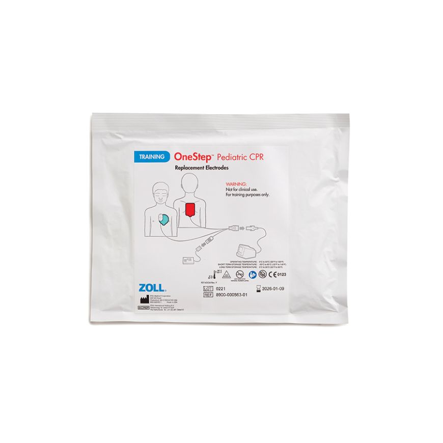 ONESTEP PEDIATRIC TRAINING KIT, 1 PAIR - ZOLL