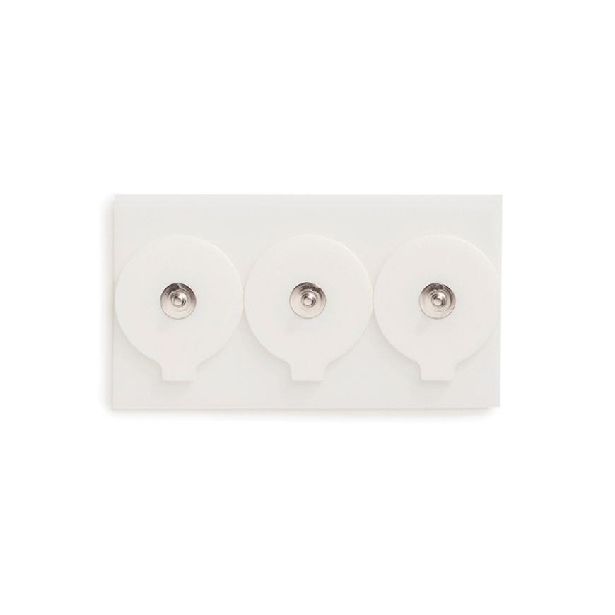 Pediatric ECG Electrodes/3 Per Pouch (100 Pouches / 300